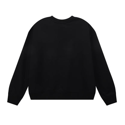 Purple Men's Long-Sleeve T-shirt Sweatshirt 1133